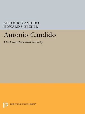 cover image of Antonio Candido